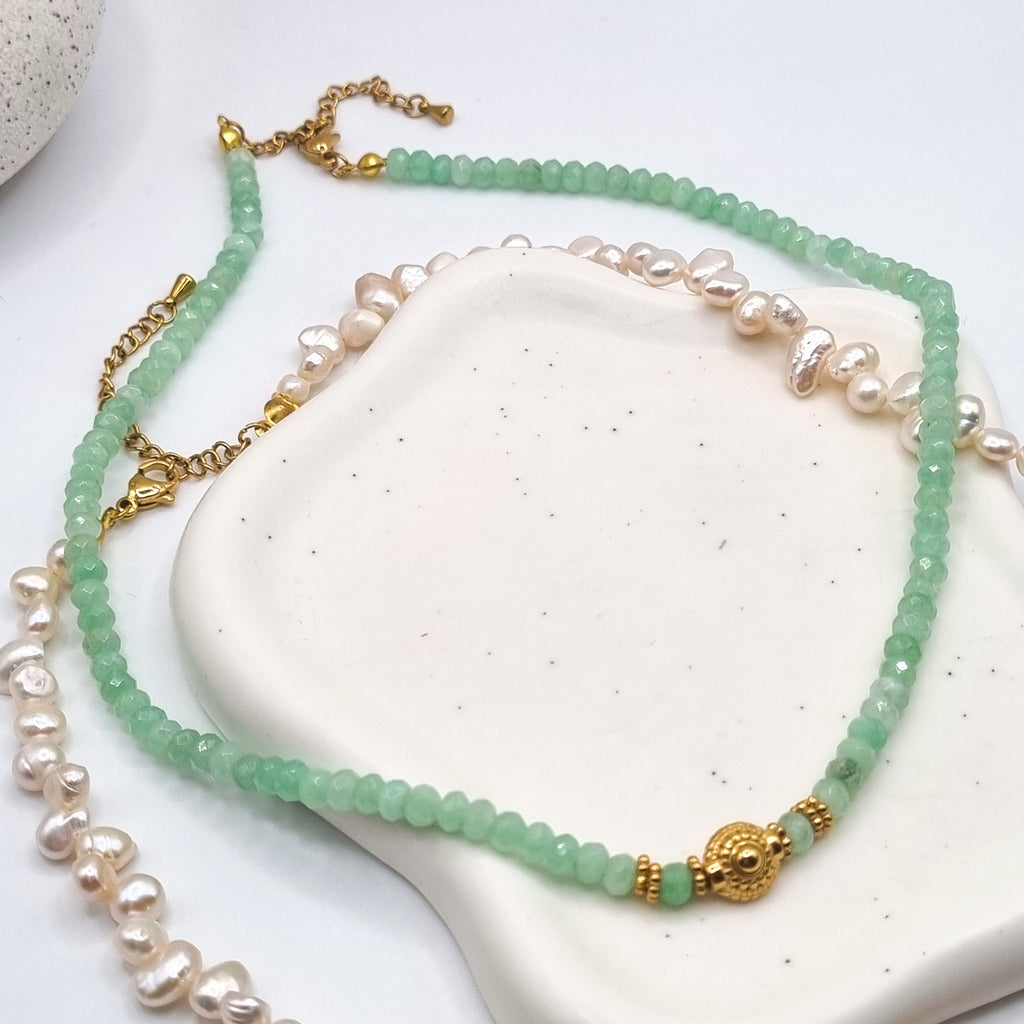 Collier aventurine