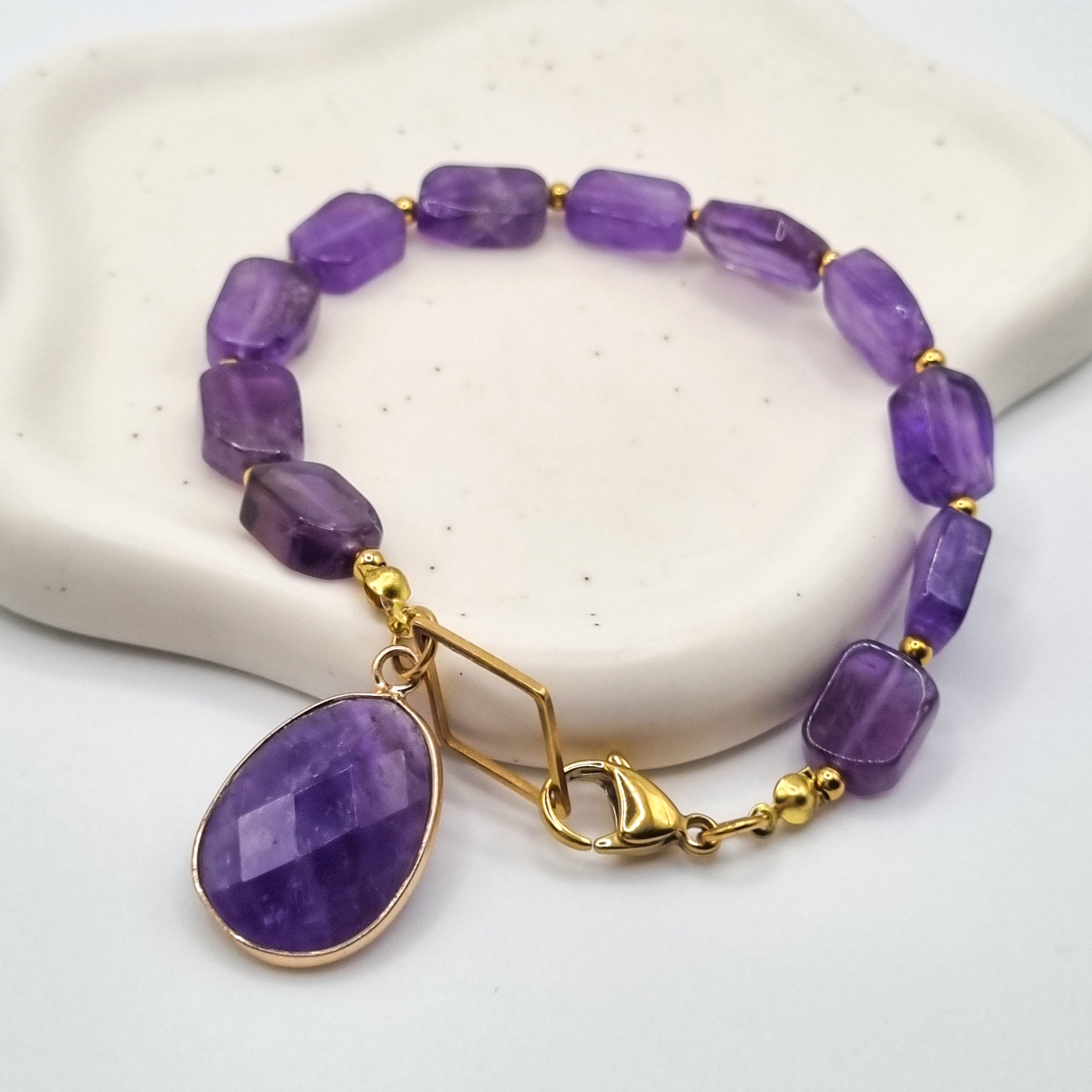 Bracelet énergisant AMETHYA