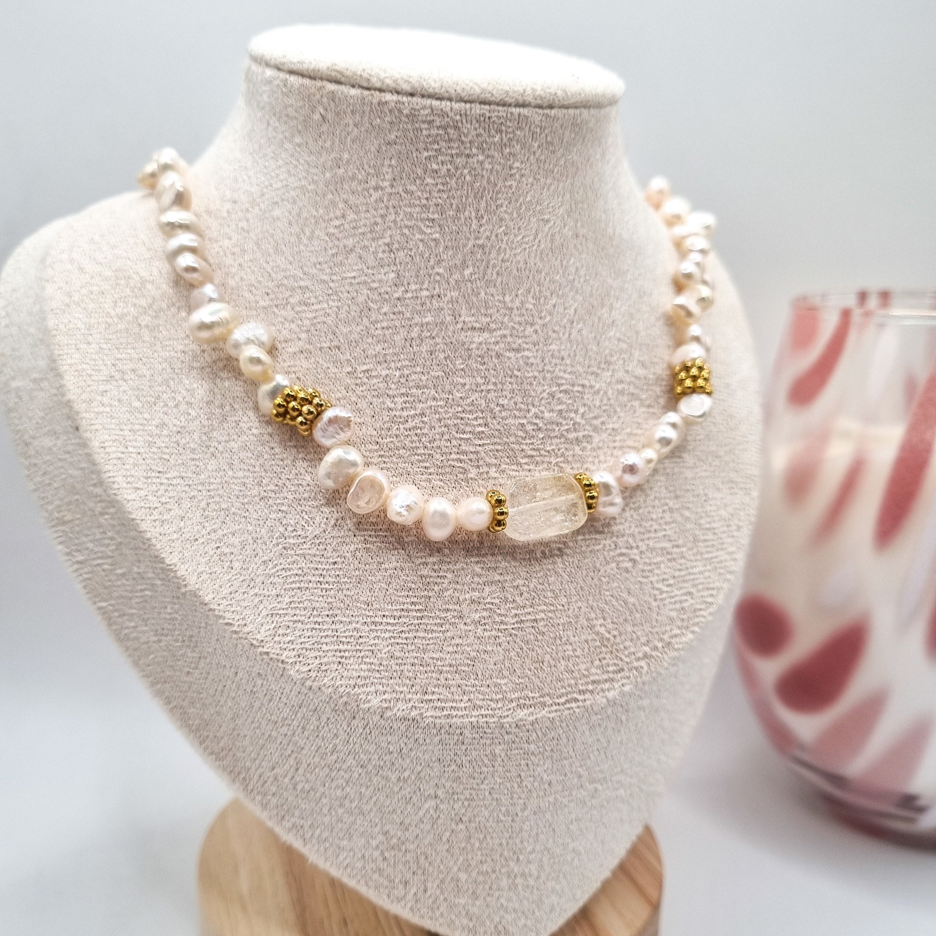 Collier perles d'eau douce