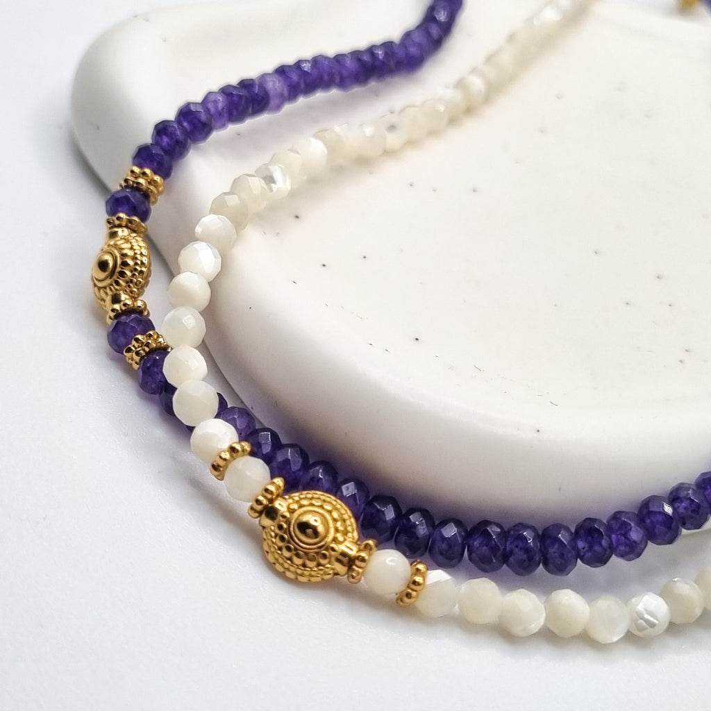 Collier pierre de lune